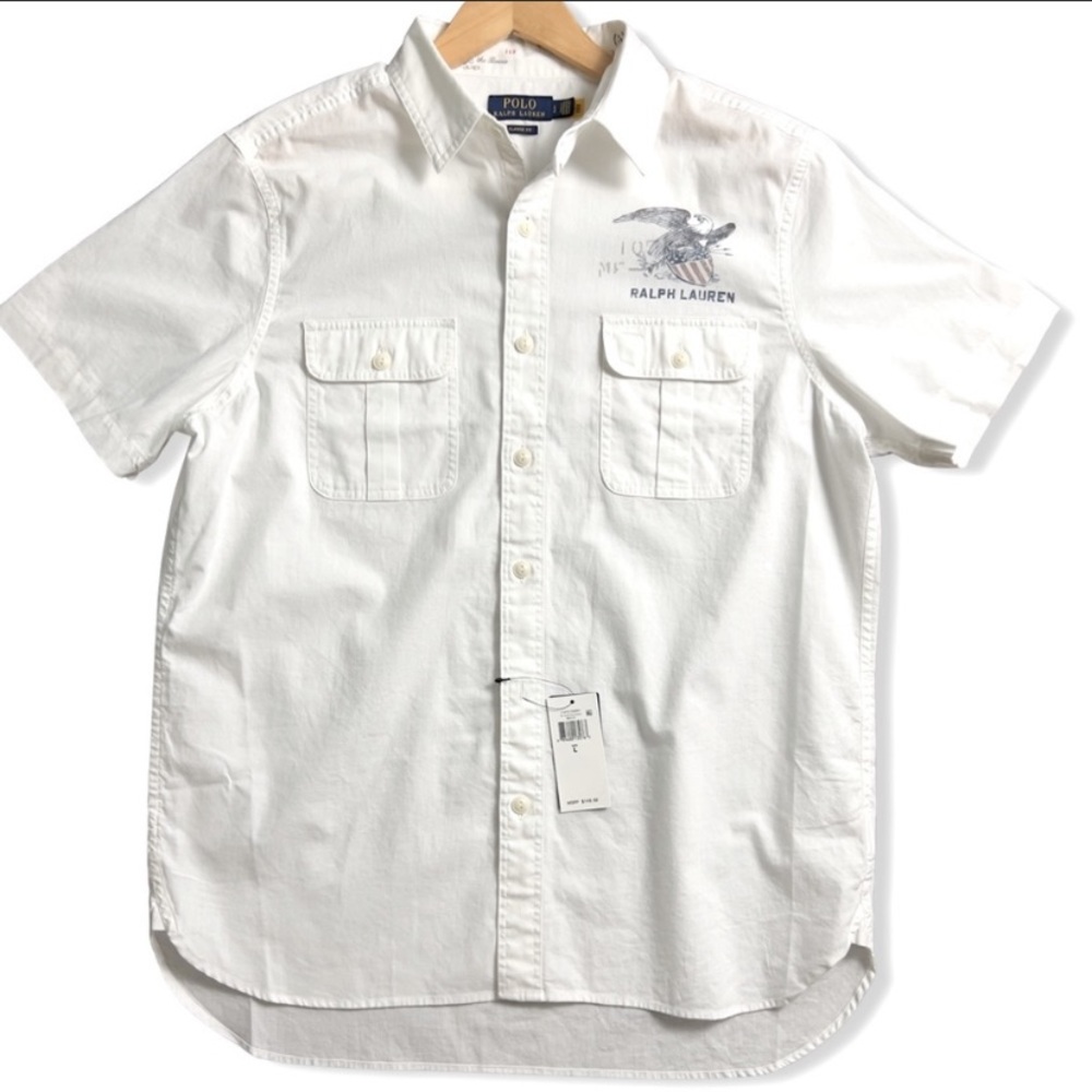 Polo by Ralph Lauren Americana Chambray Eagle Shirt